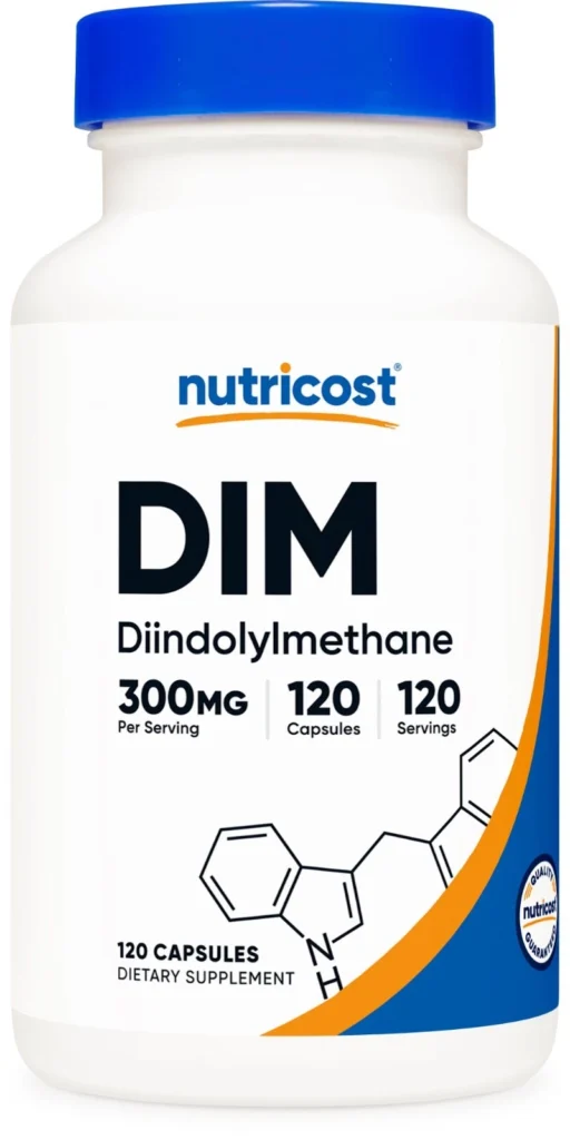 DIM 300mg Nutricost | Balance Hormonal 120 Cápsulas México