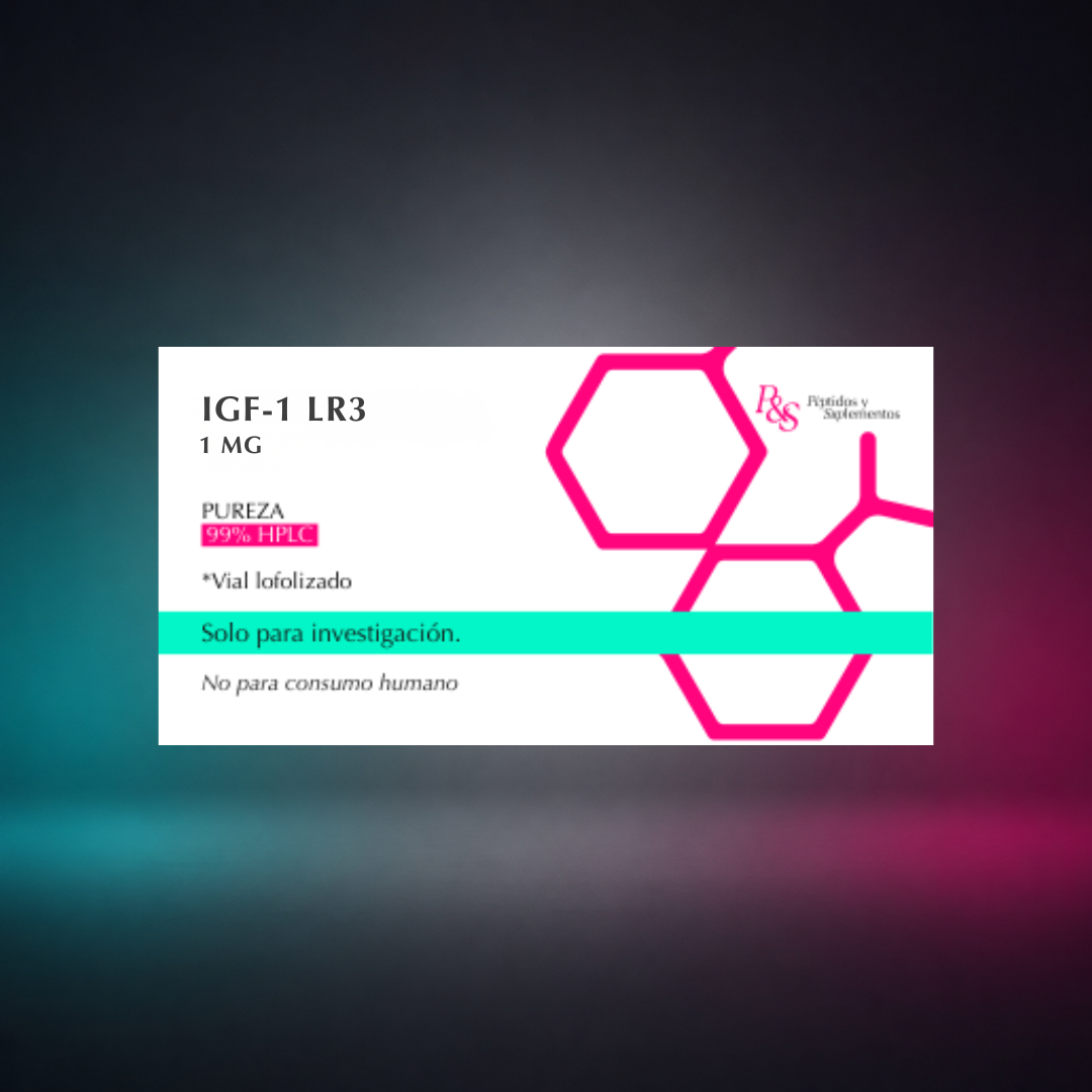 IGF-1 LR3 1mg factor de crecimiento muscular México