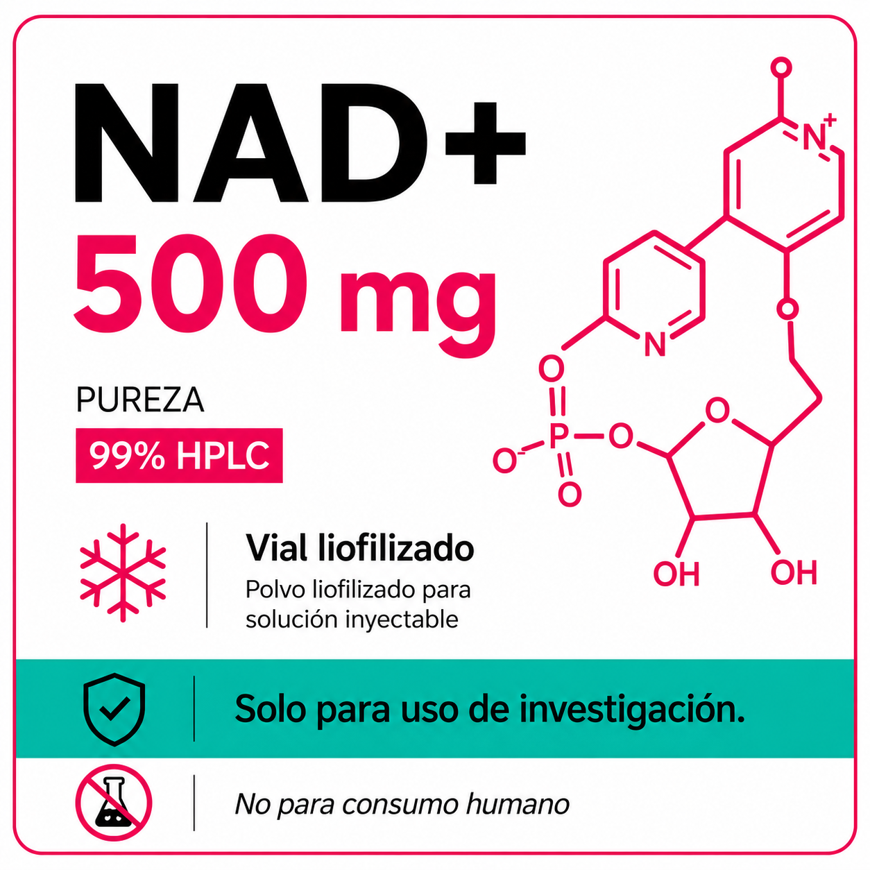 NAD+ 500 mg